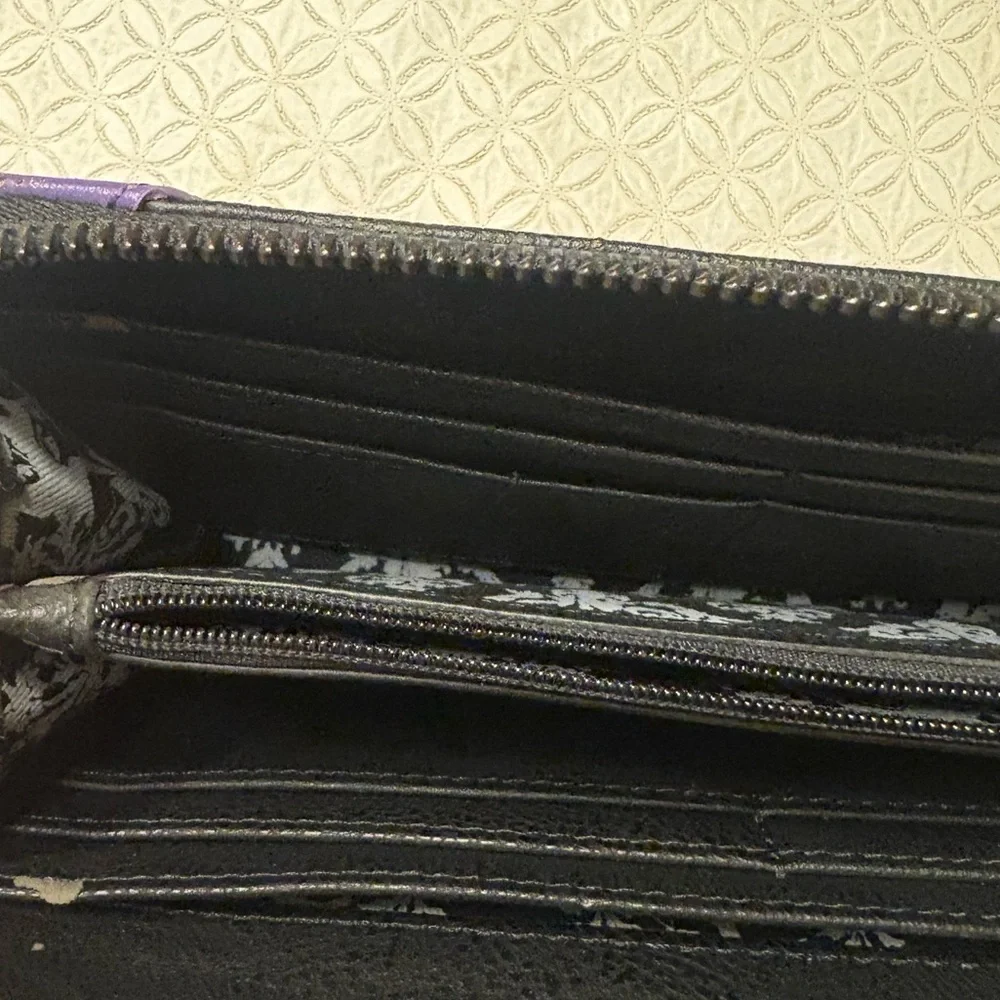 Sleeping Beauty‎ Maleficent Face Zip-Around Wallet: Loungefly Disney